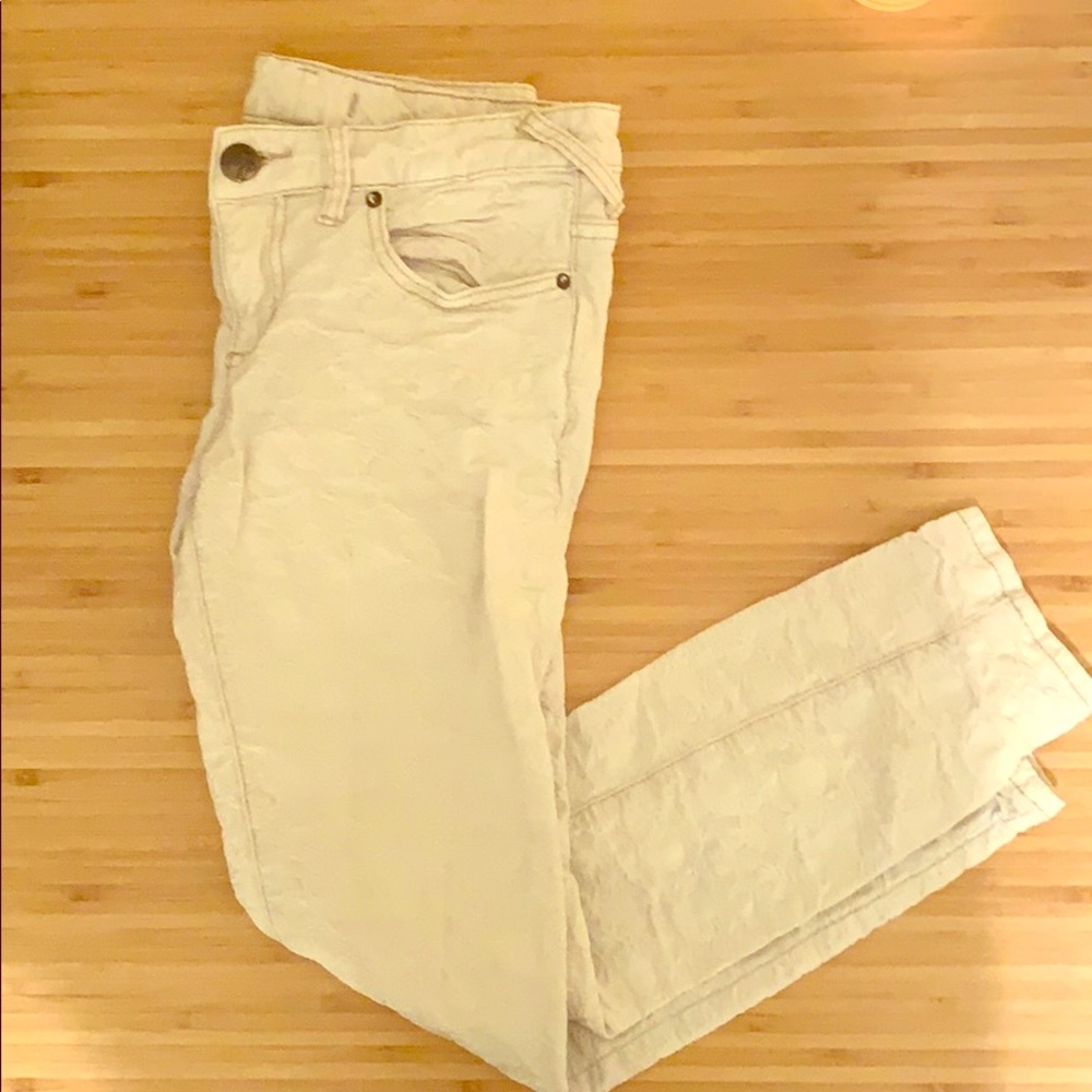 White Free People pants!
